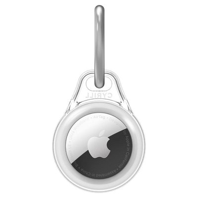Чохол Spigen для Apple AirTag — CYRILL Shine, Crystal Clear (AHP03127) AHP03127 фото