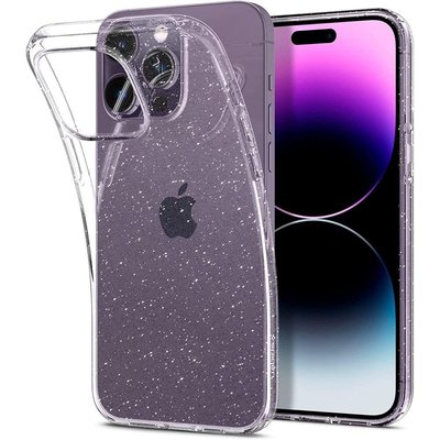 Чехол Spigen для iPhone 14 Pro -Liquid Crystal Glitter, Crystal Quartz (ACS04954) ACS04954 фото