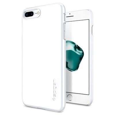 Чехол Spigen для iPhone 8 Plus / 7 Plus Thin Fit, White (043CS21043) 043CS21043 фото