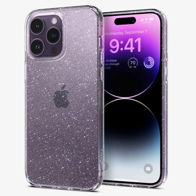 Чехол Spigen для iPhone 14 Pro Max - Liquid Crystal Glitter, Crystal Quartz (ACS04810) ACS04810 фото