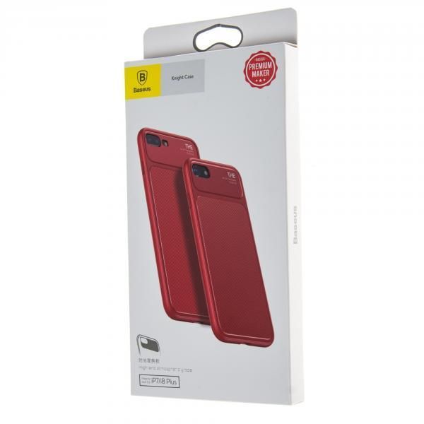 Чехол Baseus для iPhone 8 / 7 Plus Knight Case, Red (WIAPIPH8P-JU09) 272620 фото