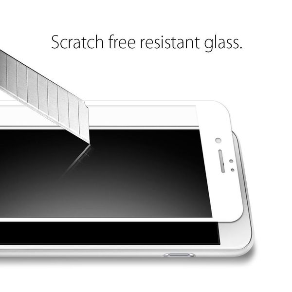 Захисне скло Spigen для iPhone 8 Plus / 7 Plus Full Cover, White (043GL20469) 043GL20469 фото