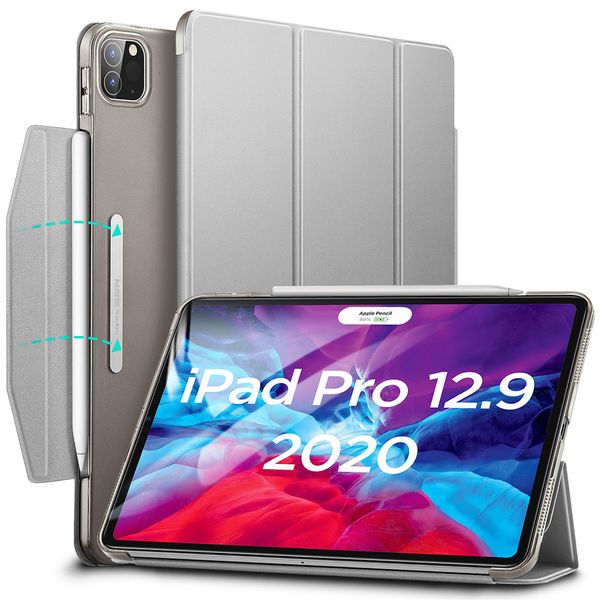 Чехол ESR для iPad Pro 12.9 (2018 / 2020) Yippee Trifold, Silver Gray (3C02192480401) 108796 фото