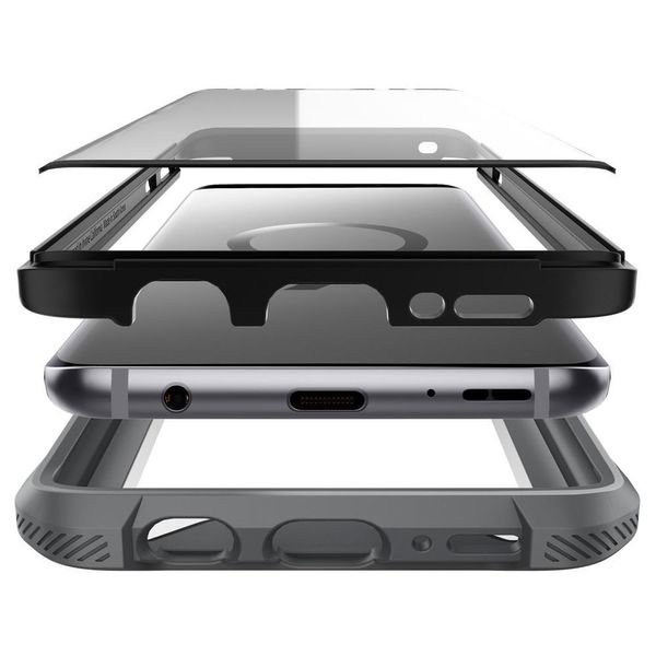 Чохол Spigen для Samsung S9 Hybrid 360, Titanium Gray 592CS23040 фото