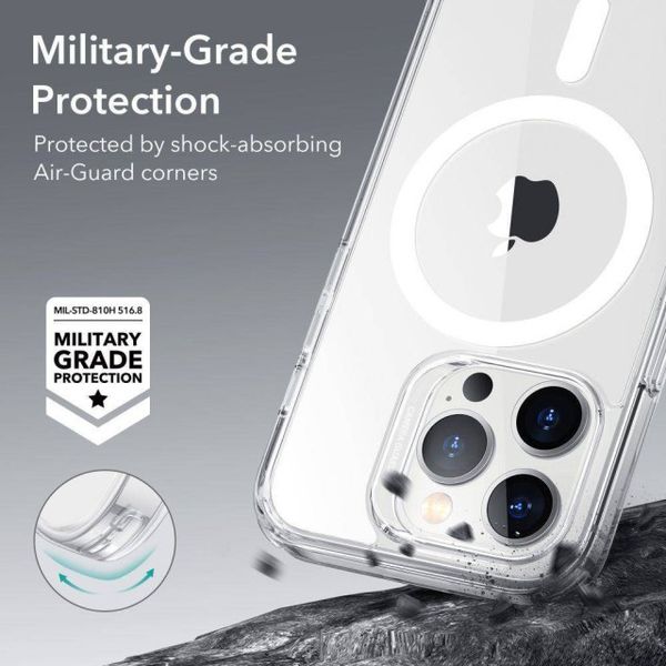 Чохол ESR для iPhone 14 Pro - Classic Hybrid Halolock MagSafe, Crystal Clear (1A5800102) 160763 фото