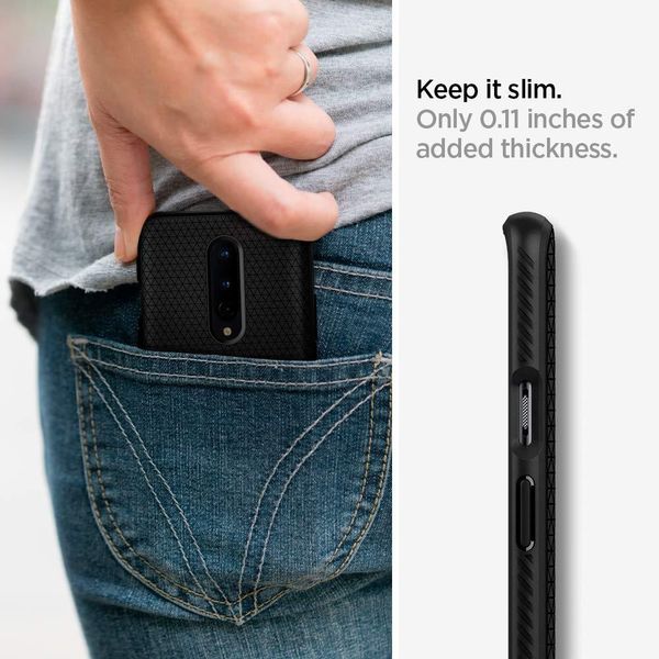 Чохол Spigen для OnePlus 8, Liquid Air, Matte Back (ACS00827) ACS00827 фото