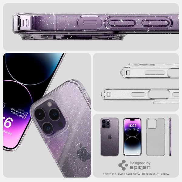 Чохол Spigen для iPhone 14 Pro Max - Liquid Crystal Glitter, Crystal Quartz (ACS04810) ACS04810 фото
