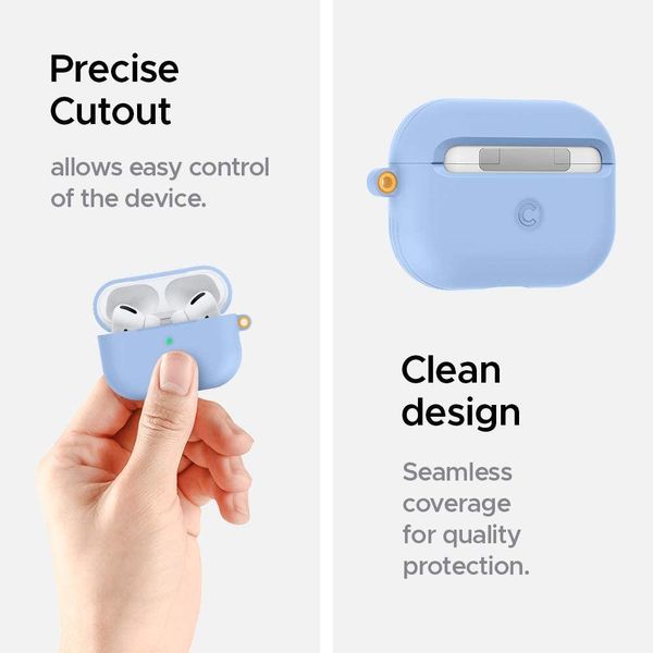 Чехол Spigen для Apple AirPods Pro - Silicone Basic Ciel by CYRILL, Cornflower-Papaya (ASD00435) ASD00435 фото