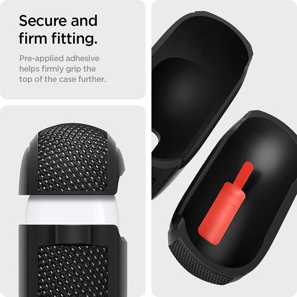 Чехол Spigen для Apple AirPods 3 - Classic Fit, Black (ASD02171) ASD02171 фото