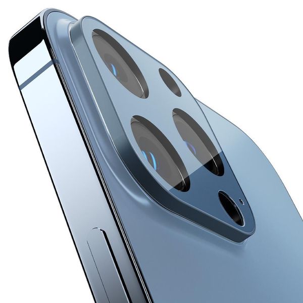 Захисне скло Spigen для камери iPhone 13 Pro/ 13 Max — Optik (2 шт.), Sierra Blue (AGL04032) AGL04032 фото