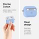 Чехол Spigen для Apple AirPods Pro - Silicone Basic Ciel by CYRILL, Cornflower-Papaya (ASD00435) ASD00435 фото 5