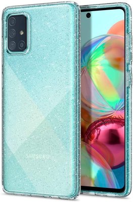 Чехол Spigen для Samsug Galaxy A71 - Glitter Liquid Crystal , Crystal Quartz (ACS00935) ACS00935 фото