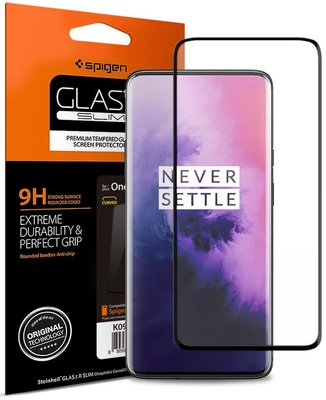 Защитное стекло Spigen для OnePlus 7 Pro GLAS.tR SLIM, Black (K09GL26502) K09GL26502 фото