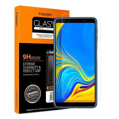 Защитное стекло Spigen для Samsung Galaxy A7 (2018) GLAS.tR SLIM HD (608GL25987) 608GL25987 фото