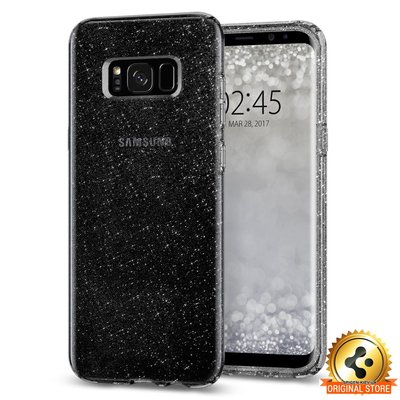 Чехол Spigen для Samsung S8 Liquid Crystal Glitter, Space Quartz 565cs21616 фото