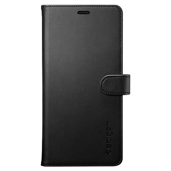 Книжка-Чохол Spigen для Samsung Note 8 Wallet S, Black 587cs22095 фото