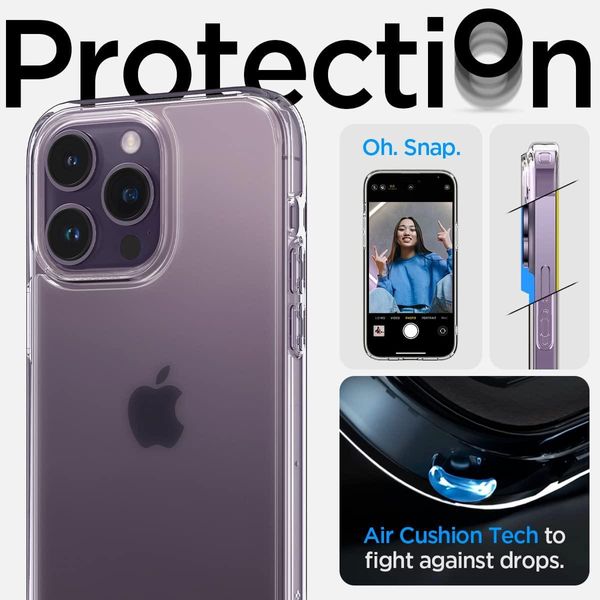 Чохол Spigen для iPhone 14 Pro - Ultra Hybrid, Frost Clear (ACS04967) ACS04967 фото