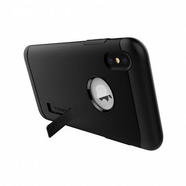 Чехол Spigen для iPhone XS/X Slim Armor, Black (063CS25136) 063CS25136 фото