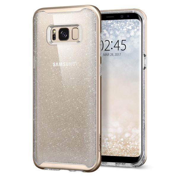 Чехол Spigen для Samsung Galaxy S8 Neo Hybrid Crystal Glitter, Gold Quartz (565CS21606) 565CS21606 фото