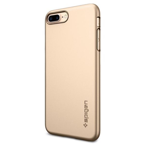 Чохол Spigen для iPhone 8 Plus / 7 Plus Thin Fit, Champagne Gold (043CS20734) 043CS20734 фото