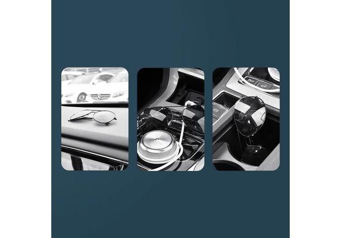 Держатель для очков автомобильный Baseus Platinum Vehicle Eyewear Clip Paste type (ACYJN-A01) 220096 фото