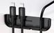 Тримач дротів Baseus для iPhone X/Xs Cable Fixing Magic Tool, Black (ACAPIPH58-A01) 286658 фото 1