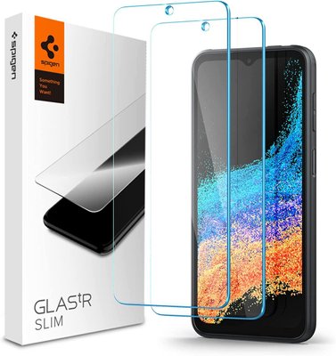 Защитное стекло Spigen для Samsung Galaxy X Cover 6 Pro - Glas.tR Slim Premium (2 шт), Clear (AGL05194) AGL05194 фото