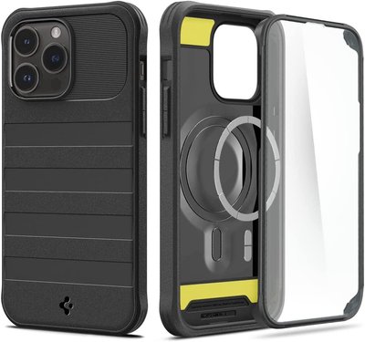 Чехол Spigen для iPhone 14 Pro Max Case Geo Armor 360 (MagFit), Black (ACS04852) ACS04852 фото