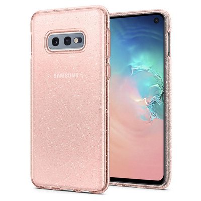 Чехол Spigen для Samsung Galaxy S10е Liquid Crystal Glitter, Rose Quartz (609CS25835) 609CS25835 фото