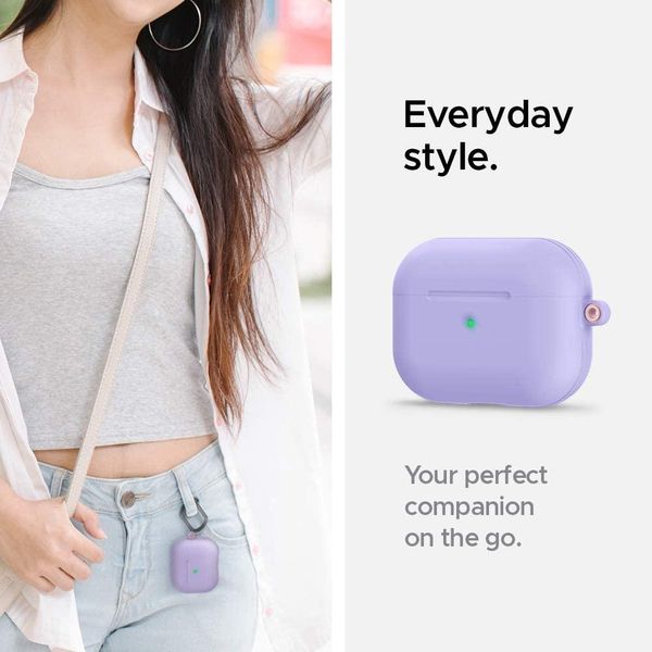 Чехол Spigen для Apple AirPods Pro Silicone Basic Ciel by CYRILL, Lavender (ASD00606) ASD00606 фото