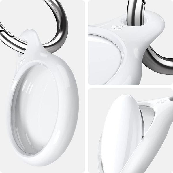 Чохол Spigen для Apple AirTag — Ultra Hybrid, White (AHP03357) AHP03357 фото