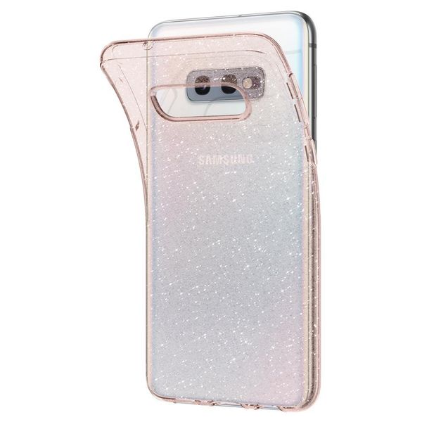 Чехол Spigen для Samsung Galaxy S10е Liquid Crystal Glitter, Rose Quartz (609CS25835) 609CS25835 фото