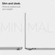 Чохол Spigen для MacBook Air 13.6 inch M2 A2681 (Пошкоджена упаковка) - Thin Fit, Crystal Clear (ACS05271) ACS05271 фото 6