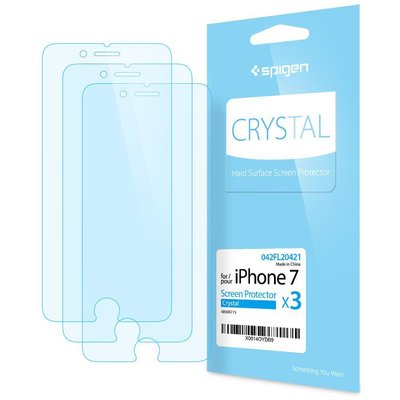 Защитная пленка Spigen для iPhone 8 / 7, глянец, 3 шт (042FL20421) 042FL20421 фото