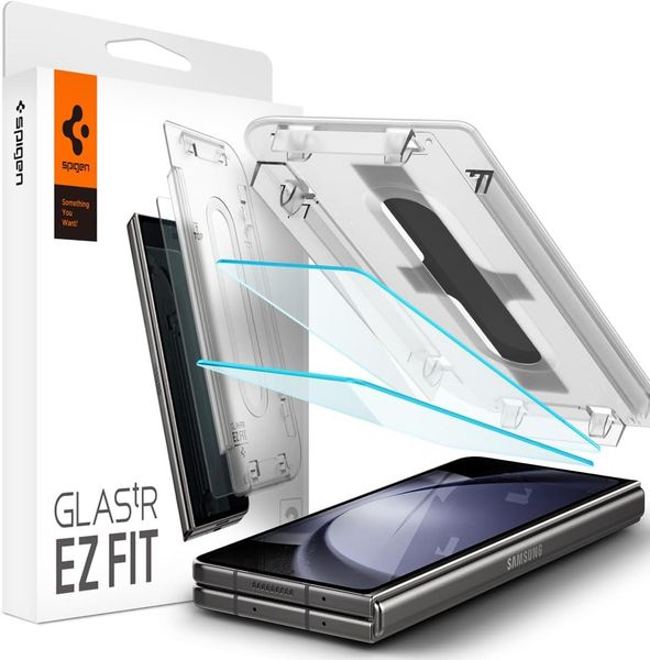 Защитное стекло Spigen для Samsung Galaxy Z Fold 5 - Glas.tR EZ Fit (2 шт), Clear (AGL06523) AGL06523 фото