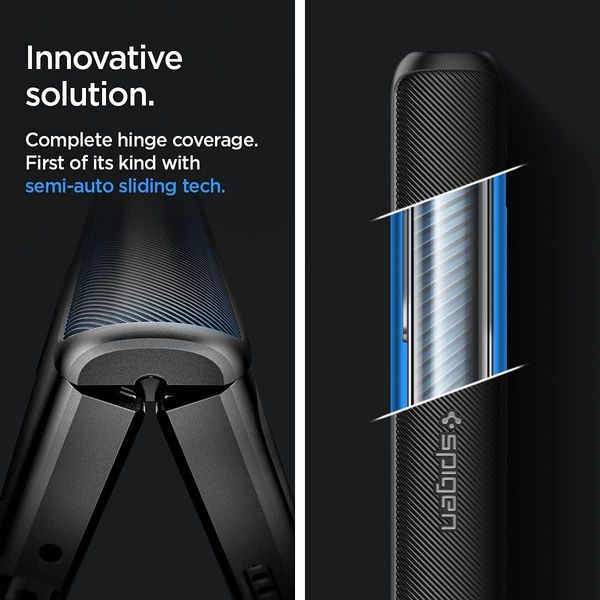 Чехол Spigen для Samsung Galaxy Z Fold 3 - Slim Armor Pro, Black (ACS03078) ACS03078 фото