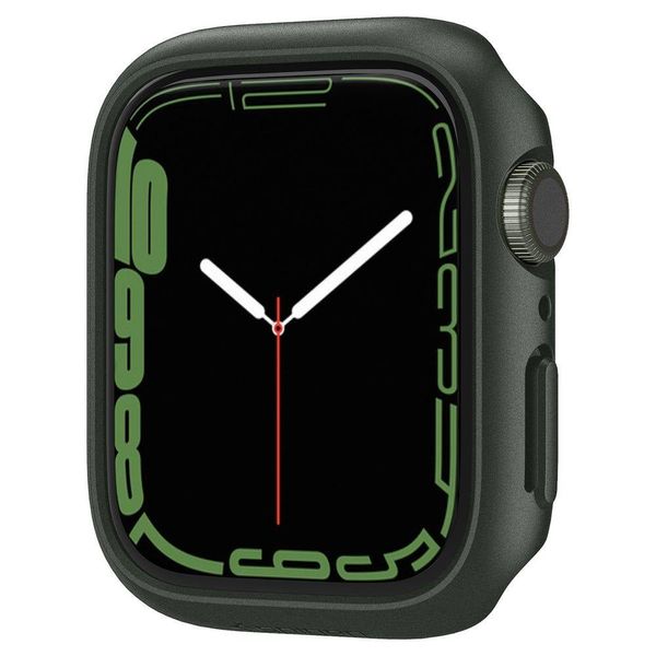 Чехол Spigen для Apple Watch 7 / 8 / 9 (45 mm) Thin Fit, Military Green (ACS04175) ACS04175 фото