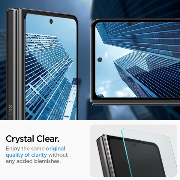 Захисне скло Spigen для Samsung Galaxy Z Fold 5 - Glas.tR EZ Fit (2 шт), Clear (AGL06523) AGL06523 фото