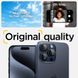 Захисне скло Spigen для камери iPhone 15 Pro/15 Pro Max - EZ Fit Optik Pro (2шт), Blue Titanium (AGL07164) AGL07164 фото 5