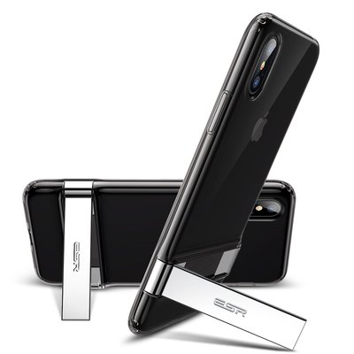 Чехол ESR для iPhone XS Max Air Shield Boost (Urbansoda), Clear Black (4894240071151) 71151 фото
