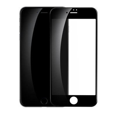 Защитное стекло Baseus для iPhone SE 2020/7/8 Silk-screen Pet Soft 0.23mm, Black (SGAPIPH8N-PE01) 265653 фото