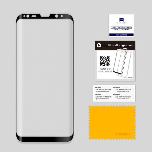 Захисне скло Spigen для Samsung Galaxy S8 Plus - Full Cover (571GL21778) 571GL21778 фото