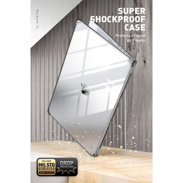 Чохол Supcase для Macbook Pro 14" (2021-23) Unicorn Beetle Clear, Black (843439116450) 116450 фото