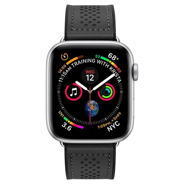 Ремінець Spigen для Apple Watch Series 5/4/3/2/1 44/42 mm Retro Fit, Black (062MP25079) 062MP25079 фото