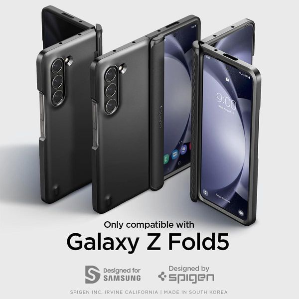 Чохол Spigen для Samsung Galaxy Z Fold 5 - Slim Armor Pro, Black (ACS06211) ACS06211 фото