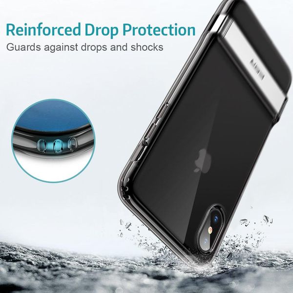 Чохол ESR для iPhone XS Max Air Shield Boost (Urbansoda), Clear Black (4894240071151) 71151 фото
