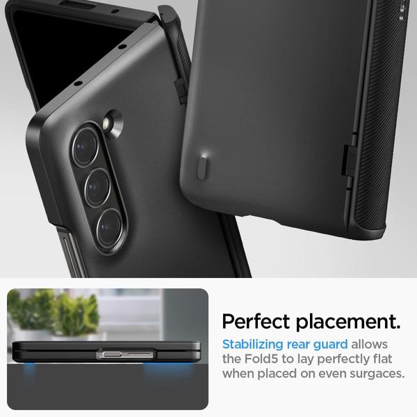Чохол Spigen для Samsung Galaxy Z Fold 5 - Slim Armor Pro, Black (ACS06211) ACS06211 фото