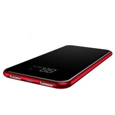 Power Bank Baseus Wireless Full screen bracket Series 8000mAh, Red (PPALL-EX09) PPALL-EX09 фото