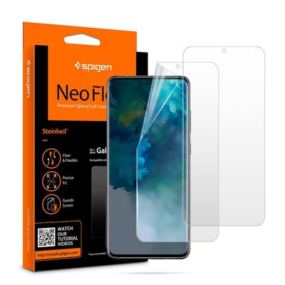 Защитная пленка Spigen для Samsung Galaxy S20 - Neo Flex, 2 шт (AFL00655) AFL00655 фото