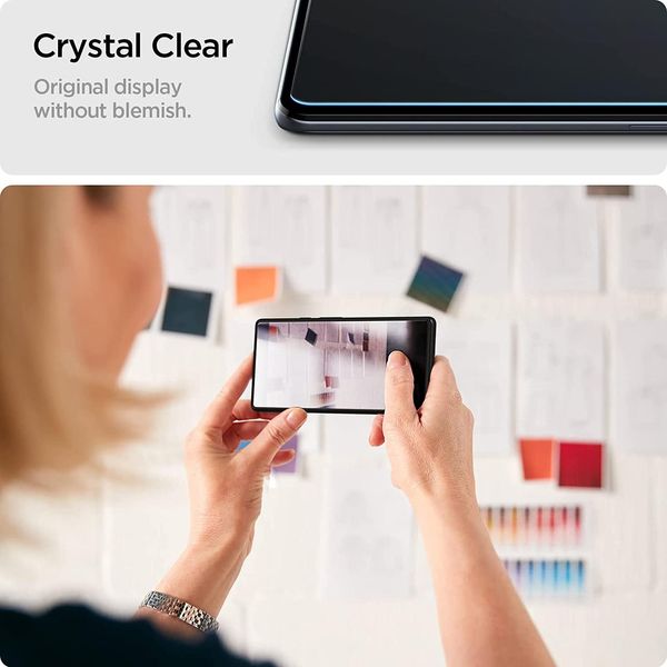 Захисне скло Spigen для Xiaomi 12T/12T Pro - Glas.tR Slim Premium (2 шт), Clear (AGL05918) AGL05918 фото